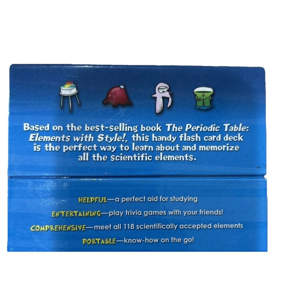 Basher Science Periodic Table Flash Cards - Picture 15 of 16